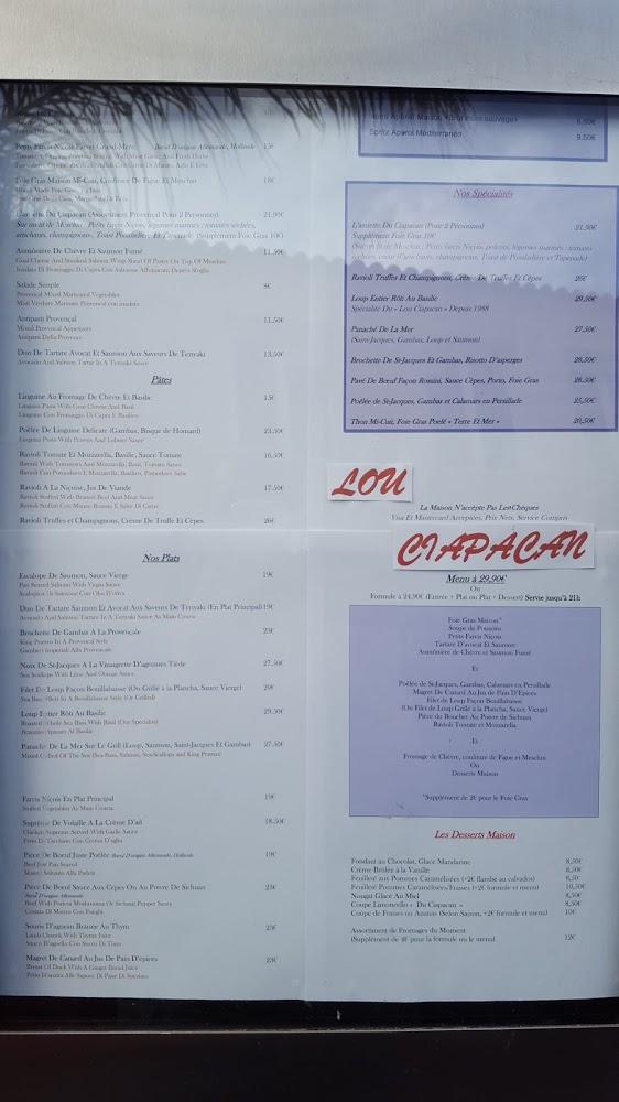 Lou Ciapacan - Menu Image 3